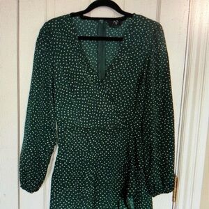 Green Polka Dot Dress